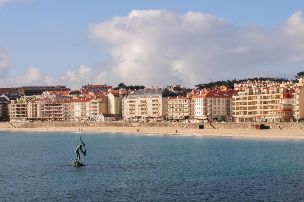 Apartamento Centro Sanxenxo Con Parking Gratis Eksteriør bilde